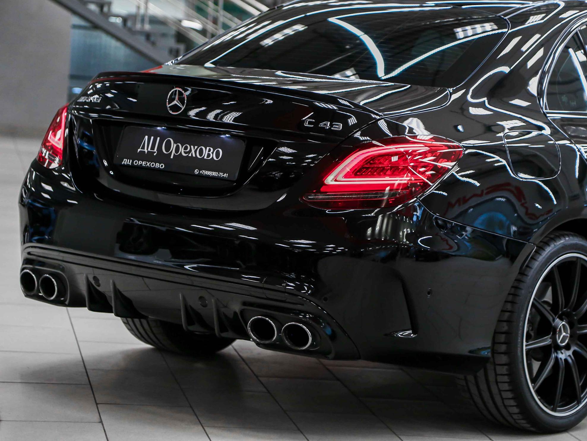 Mercedes-Benz C-Класс AMG 2020, черный, ДЦ Орехово