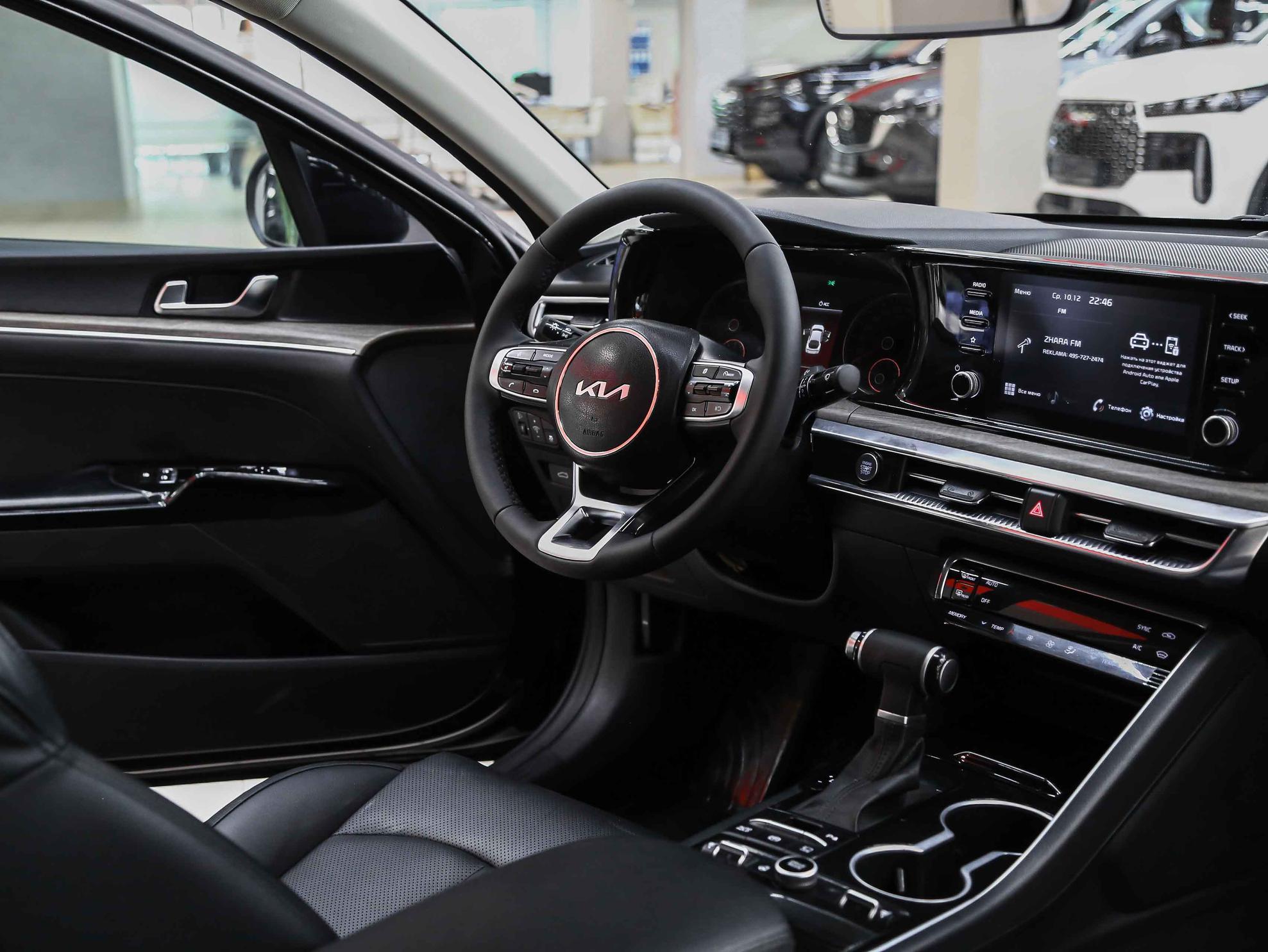 Kia K5 2021, черный, ДЦ Орехово