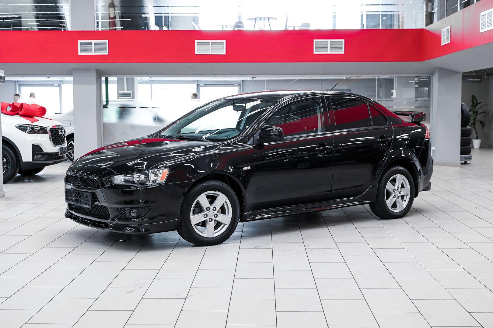 Mitsubishi Lancer 2008, черный, ДЦ Орехово