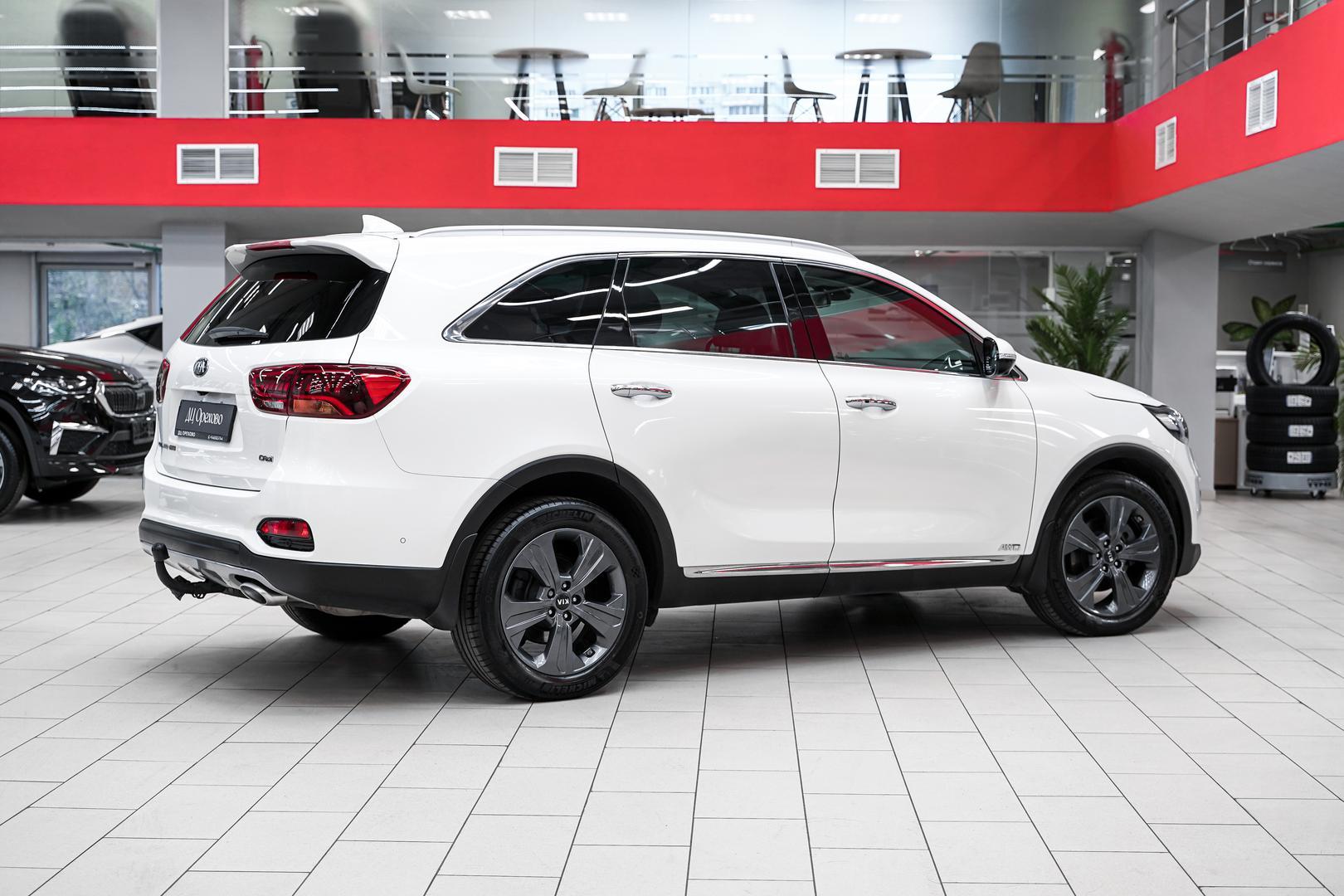 Kia Sorento 2018, белый, ДЦ Орехово