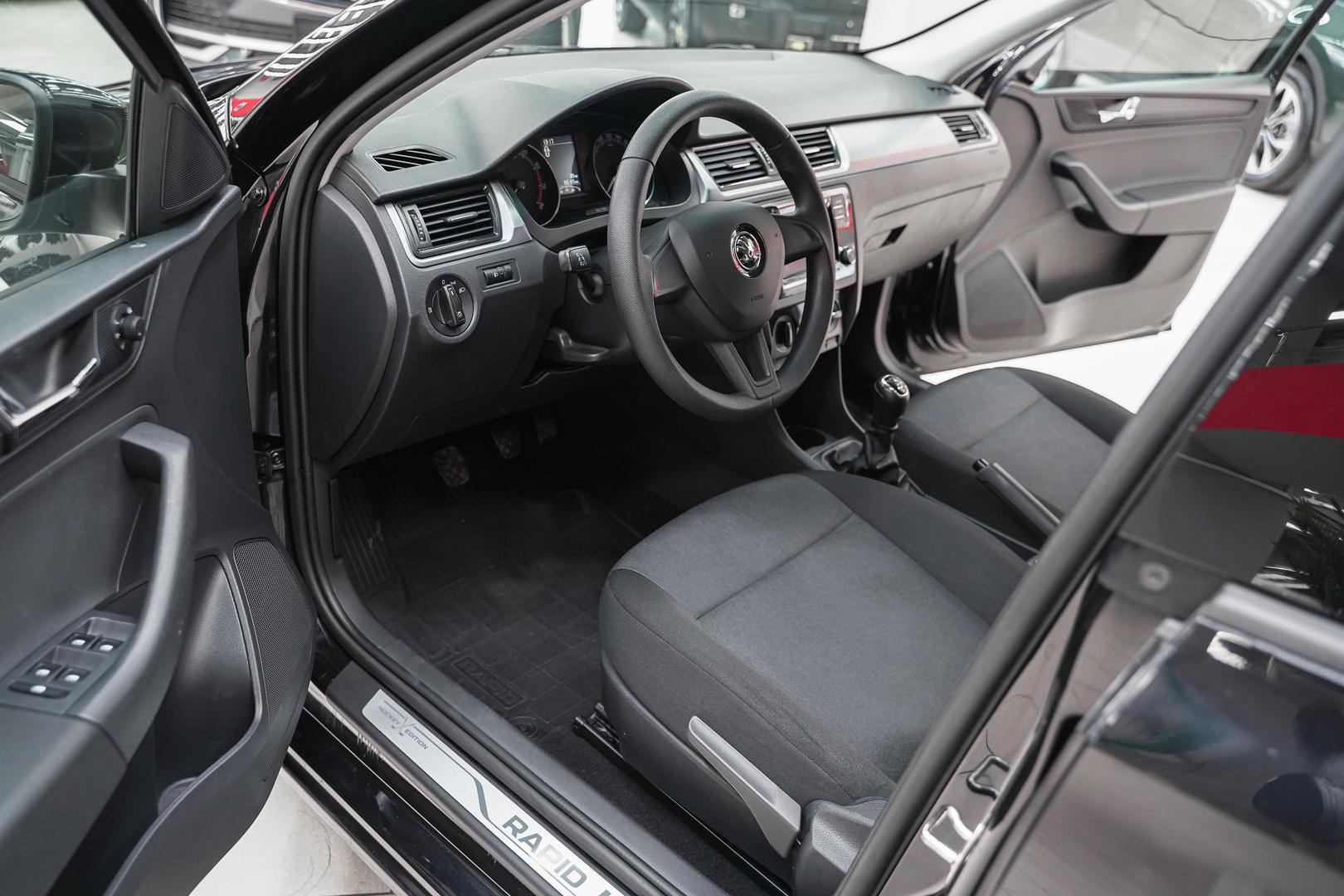 Skoda Rapid 2019, черный, ДЦ Орехово
