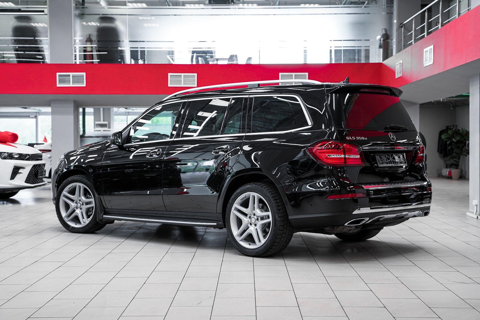 Mercedes-Benz GLS 2016, черный, ДЦ Орехово