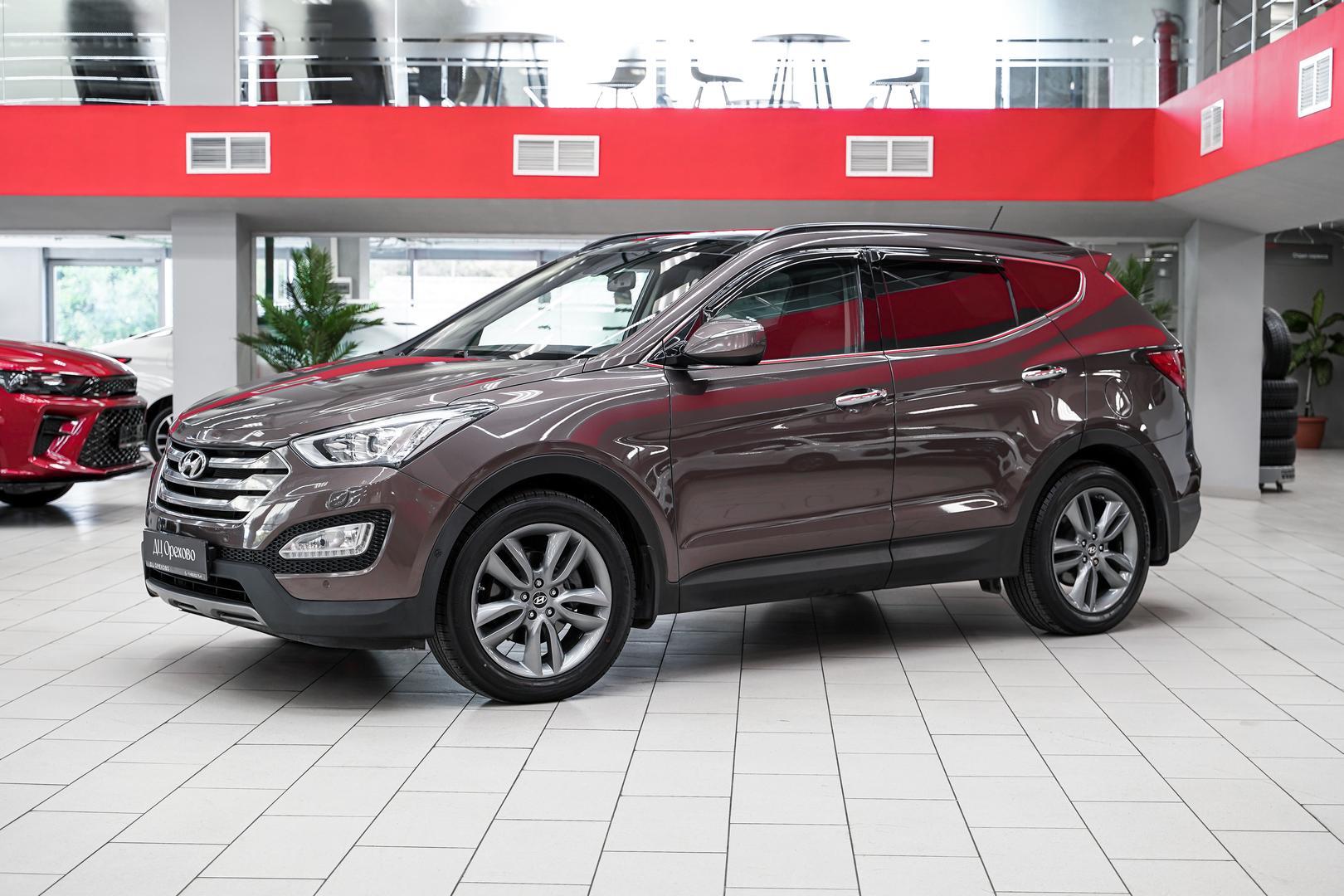 Hyundai Santa Fe 2012, коричневый, ДЦ Орехово