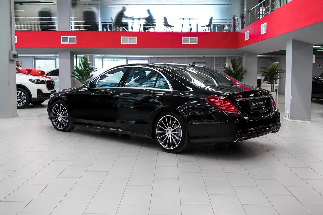 Mercedes-Benz S-Класс 2014, черный, ДЦ Орехово