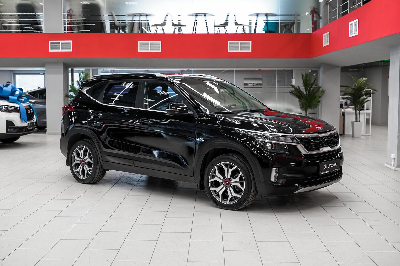 Kia Seltos 2021, черный, ДЦ Орехово