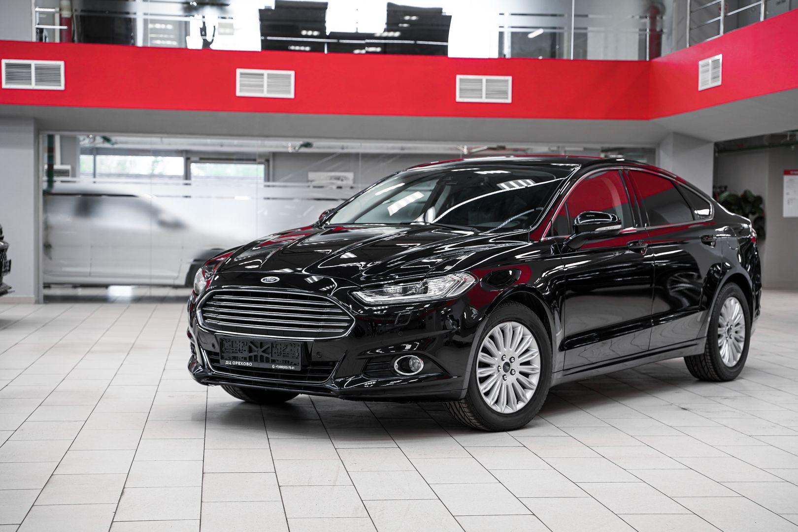 Ford Mondeo 2016, черный, ДЦ Орехово