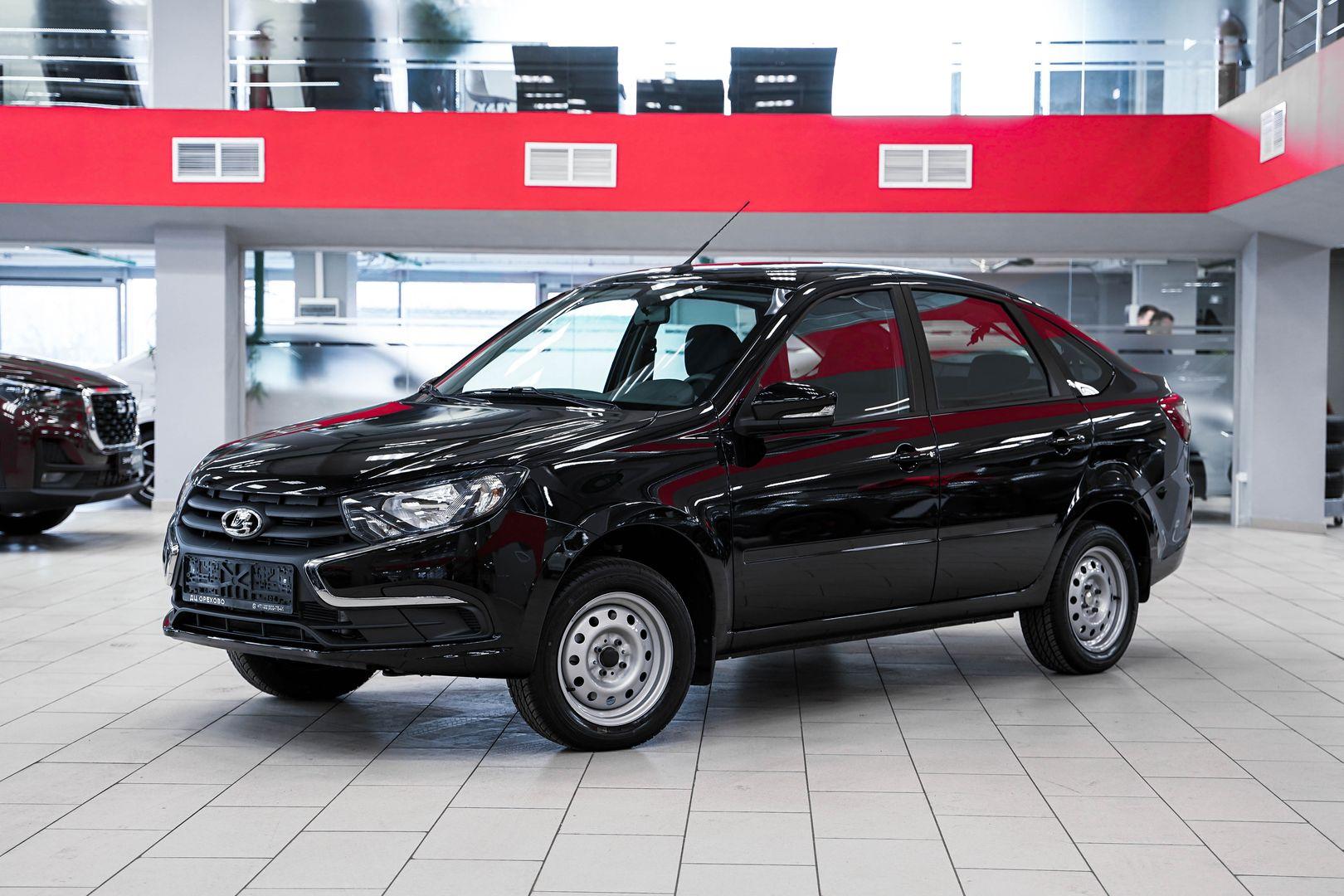 LADA (ВАЗ) Granta 2025, черный, ДЦ Орехово
