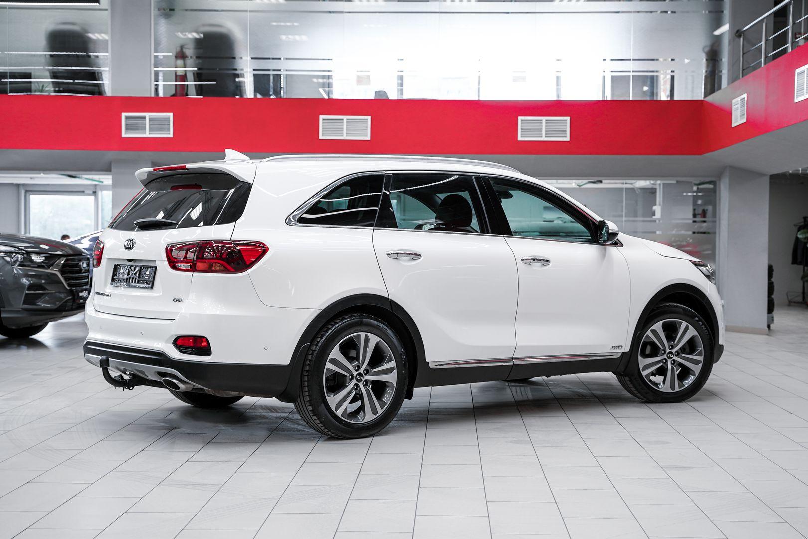 Kia Sorento 2018, белый, ДЦ Орехово
