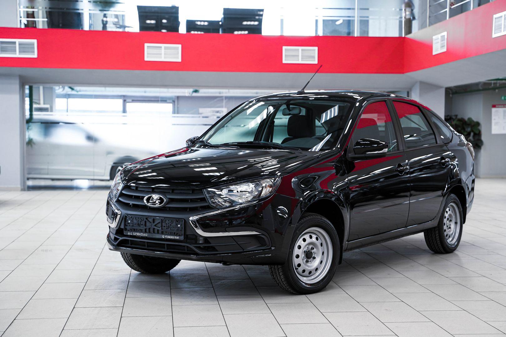 LADA (ВАЗ) Granta 2025, черный, ДЦ Орехово