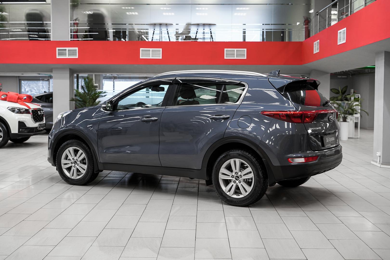 Kia Sportage 2016, синий, ДЦ Орехово