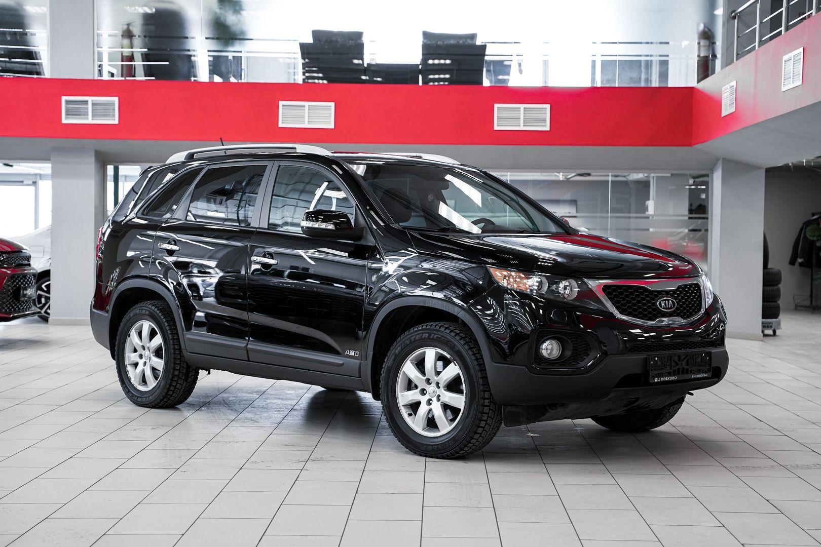 Kia Sorento 2012, черный, ДЦ Орехово
