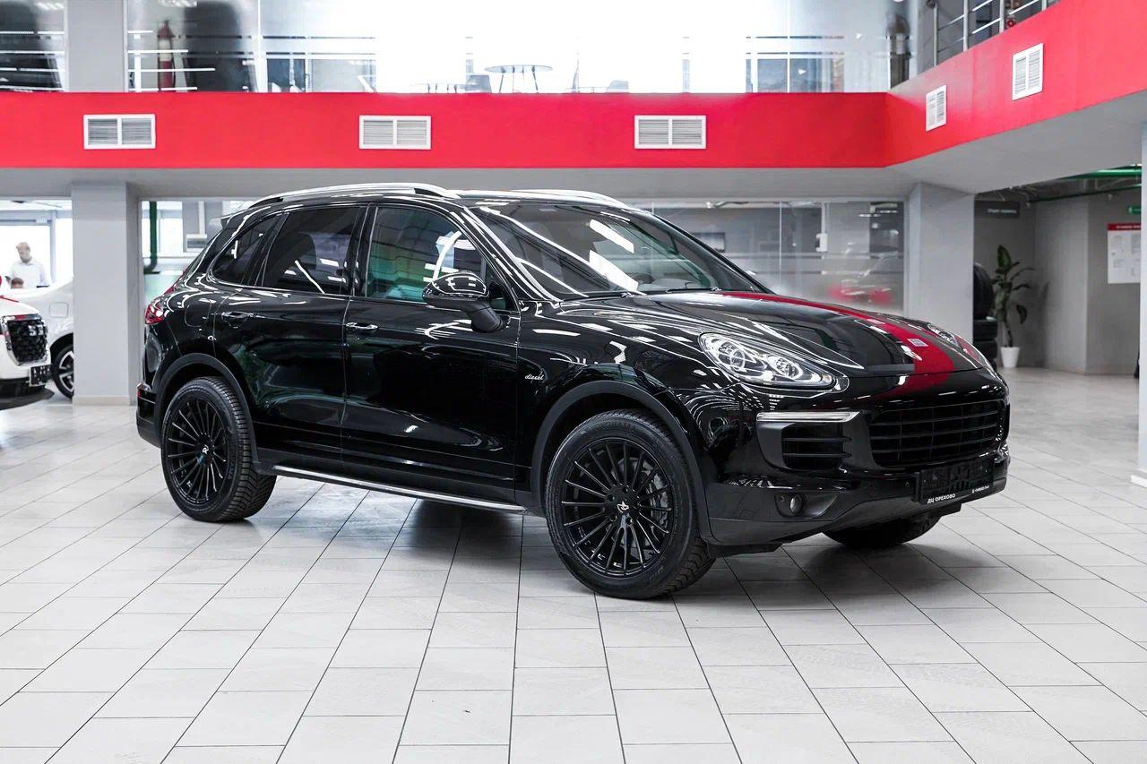 Porsche Cayenne 2014, черный, ДЦ Орехово