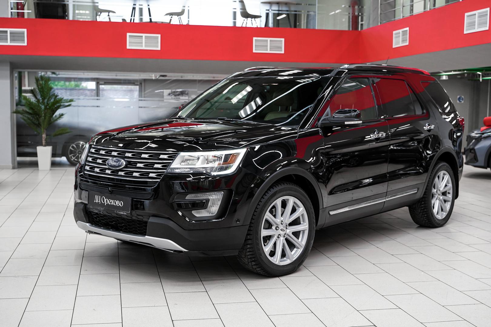Ford Explorer 2016, черный, ДЦ Орехово