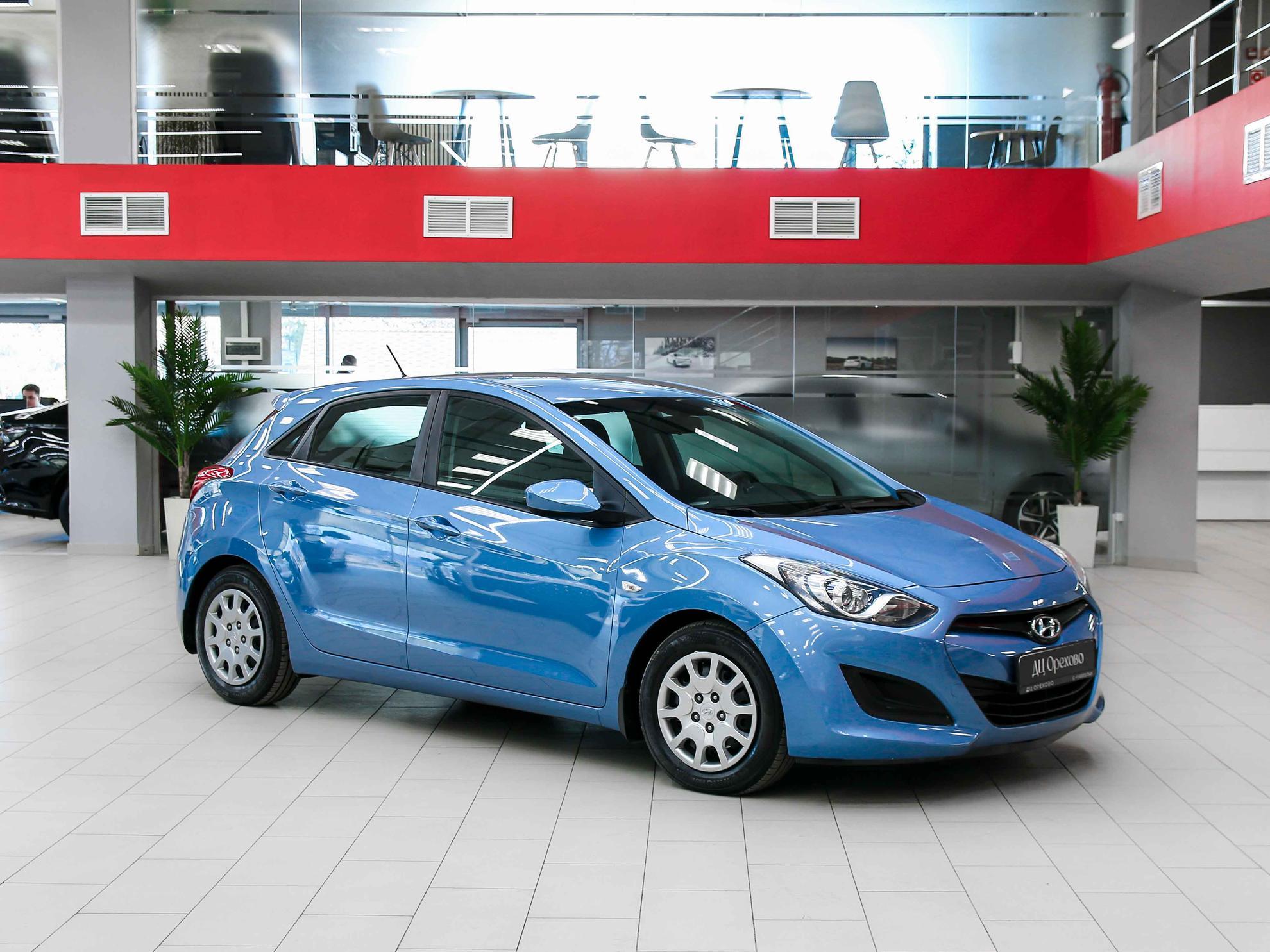Hyundai i30 2014, голубой, ДЦ Орехово