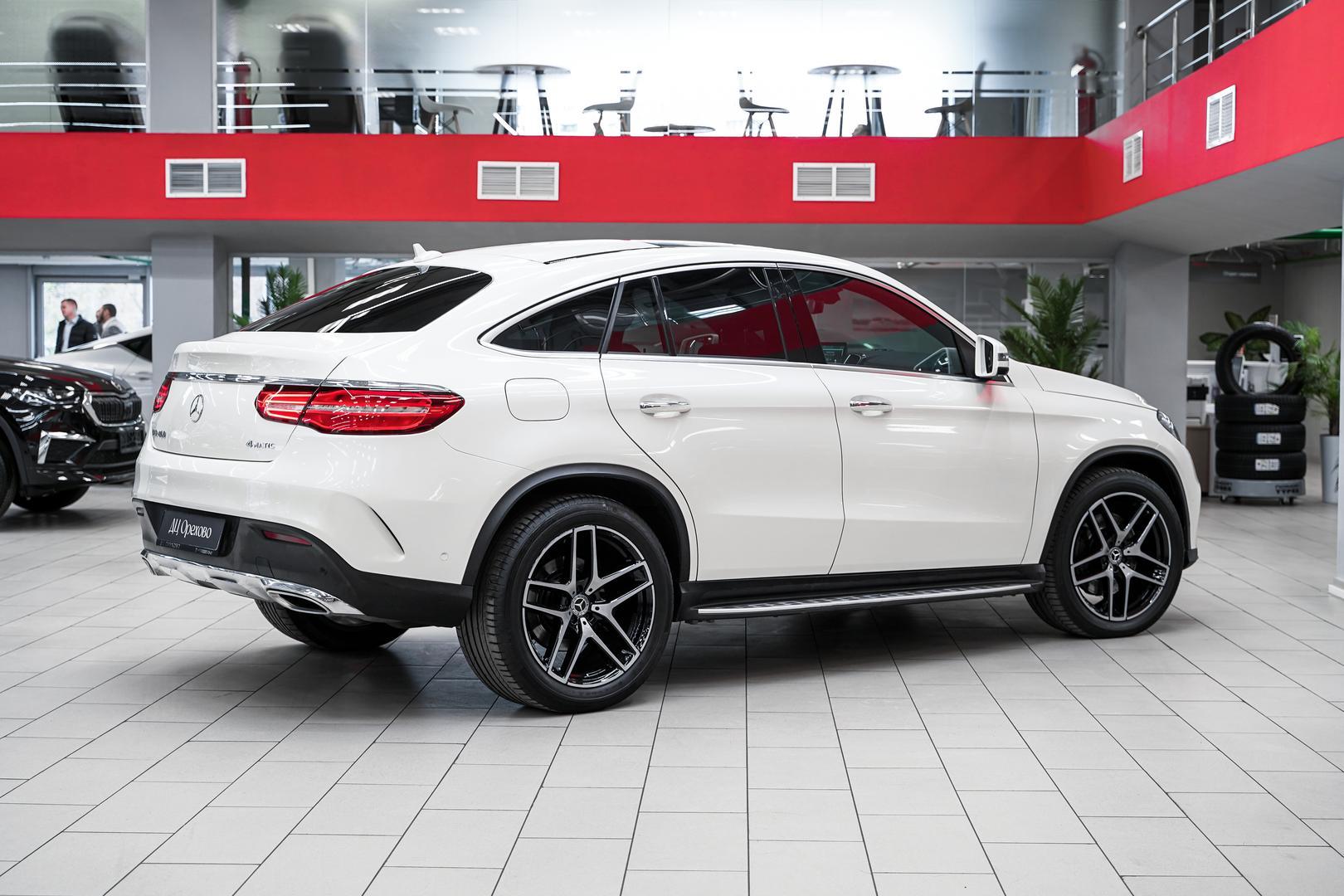 Mercedes-Benz GLE Coupe 2016, белый, ДЦ Орехово