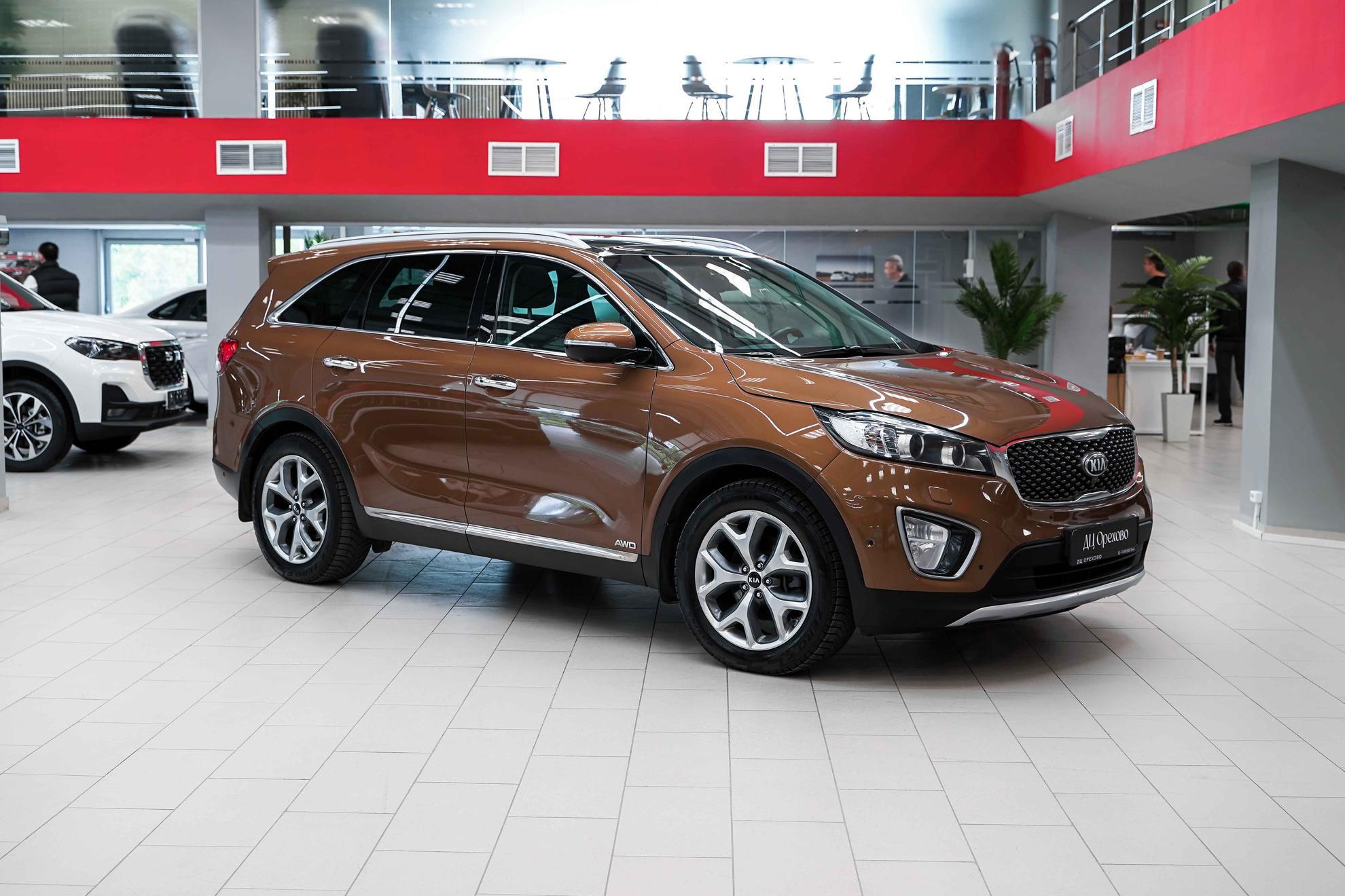 Kia Sorento 2017, коричневый, ДЦ Орехово