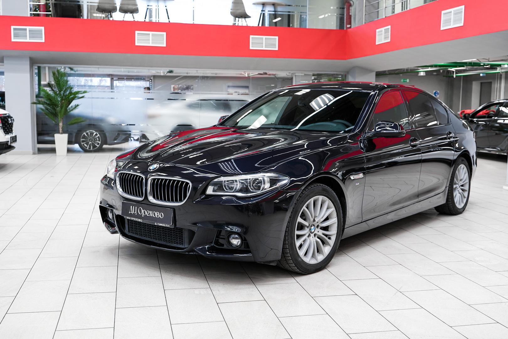 BMW 5 серии 2014, черный, ДЦ Орехово