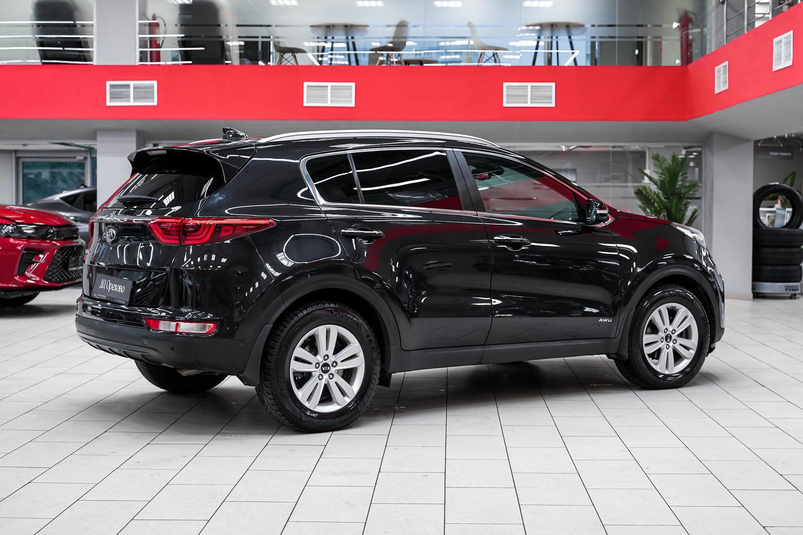 Kia Sportage 2017, черный, ДЦ Орехово