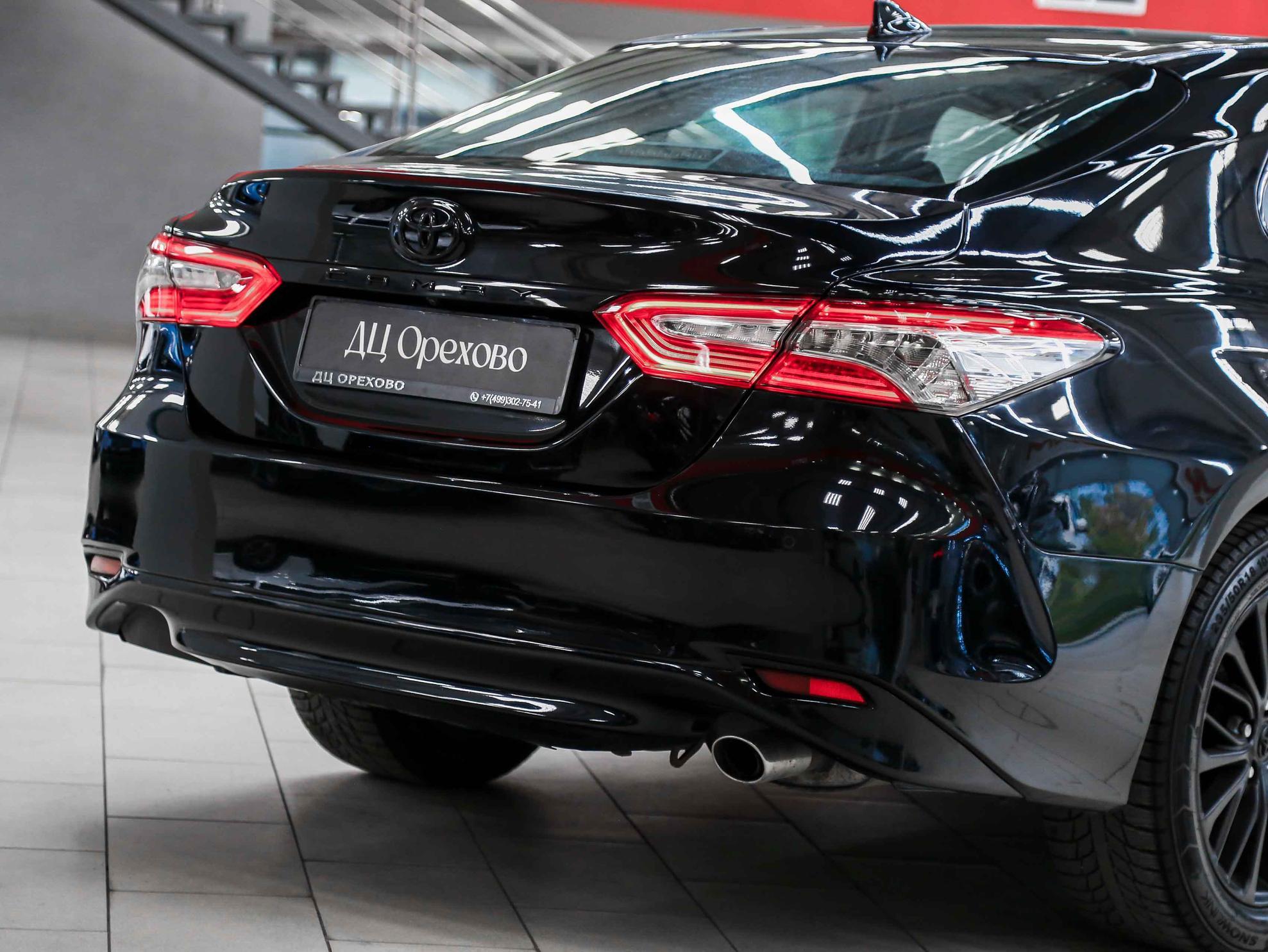 Toyota Camry 2018, черный, ДЦ Орехово