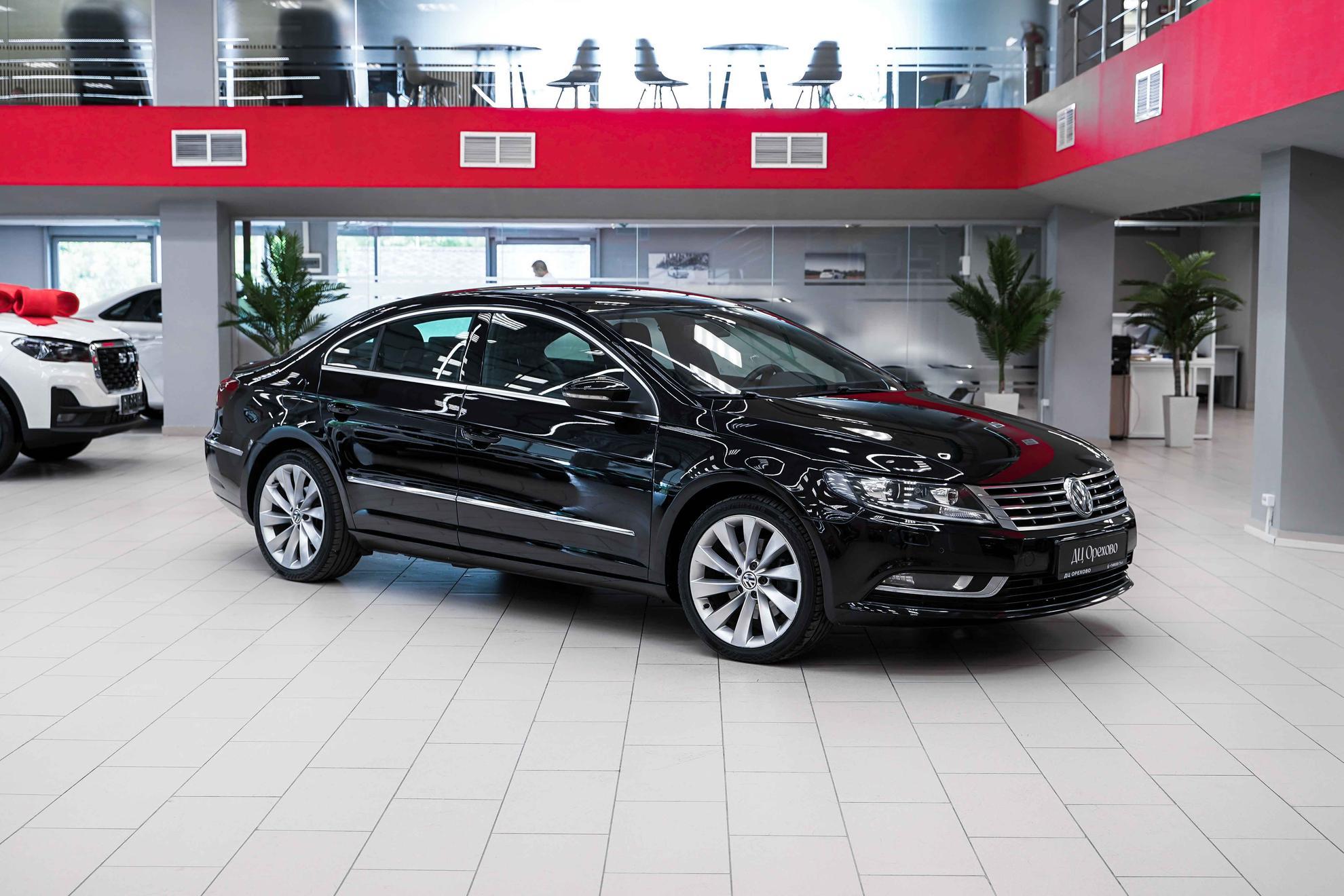 Volkswagen Passat CC 2013, черный, ДЦ Орехово