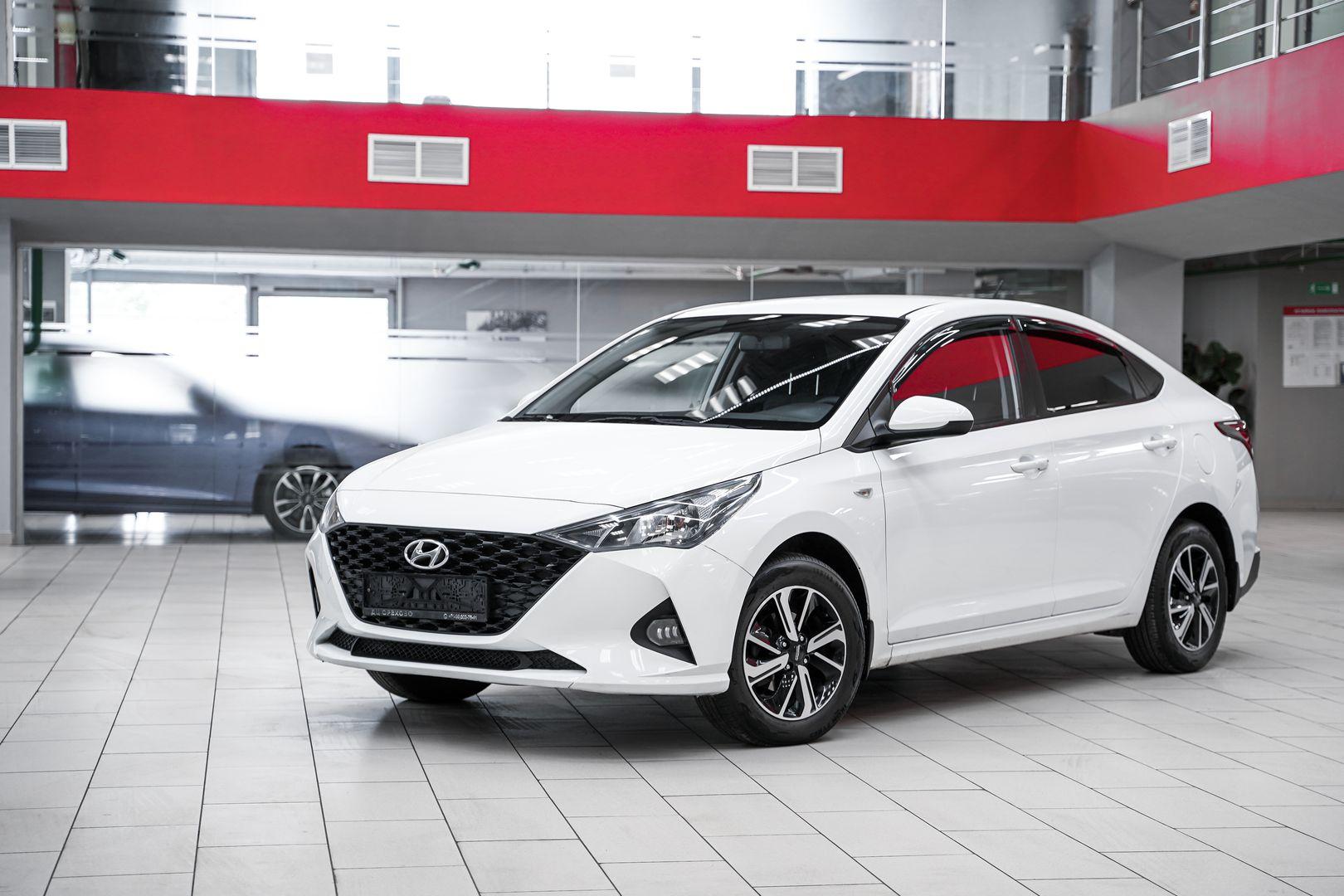 Hyundai Solaris 2020, белый, ДЦ Орехово