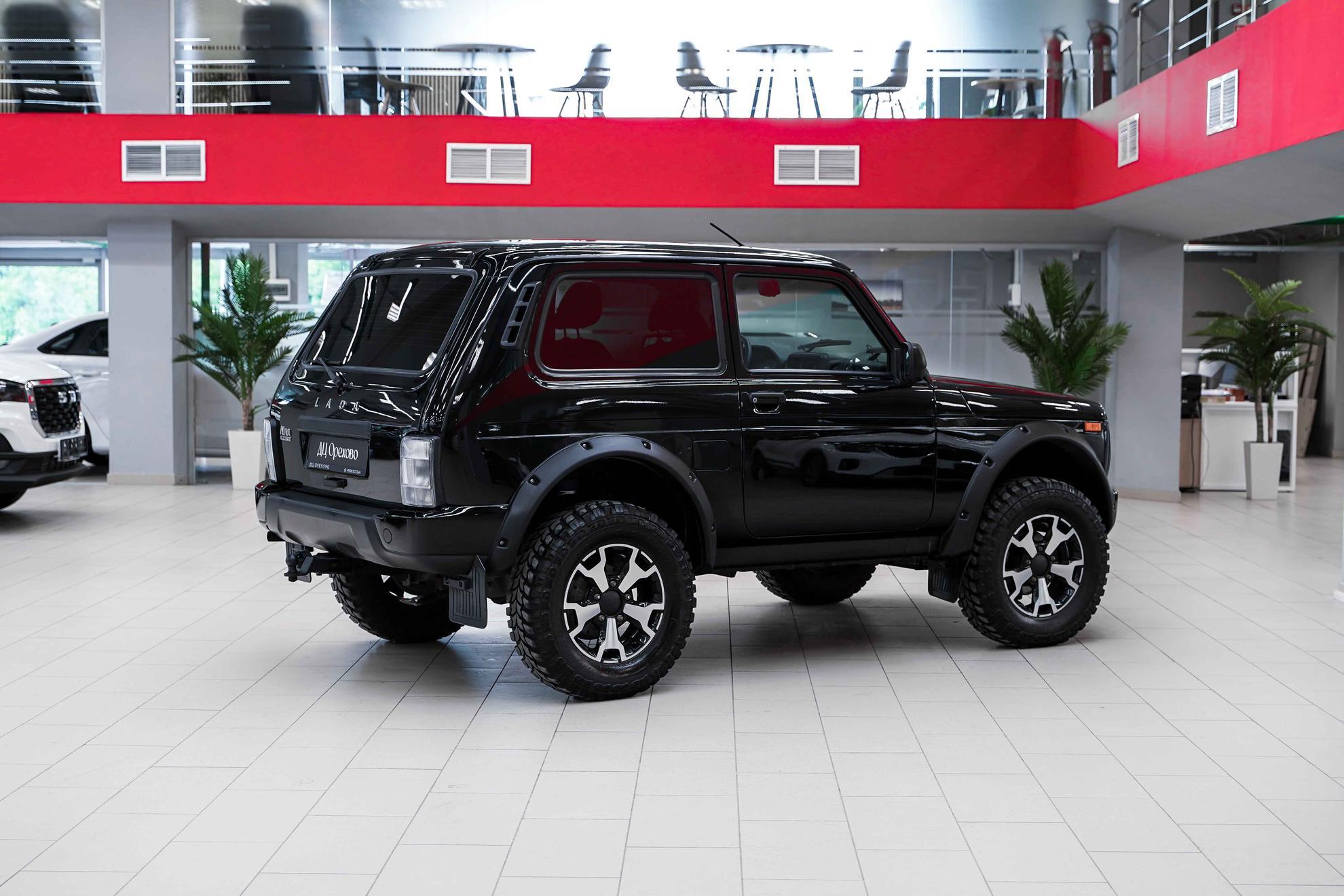 LADA (ВАЗ) Niva Legend 2023, черный, ДЦ Орехово
