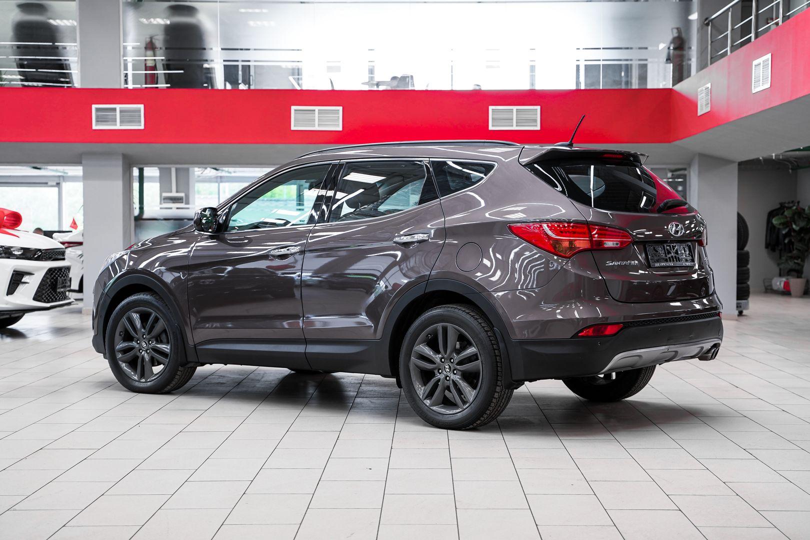 Hyundai Santa Fe 2013, коричневый, ДЦ Орехово