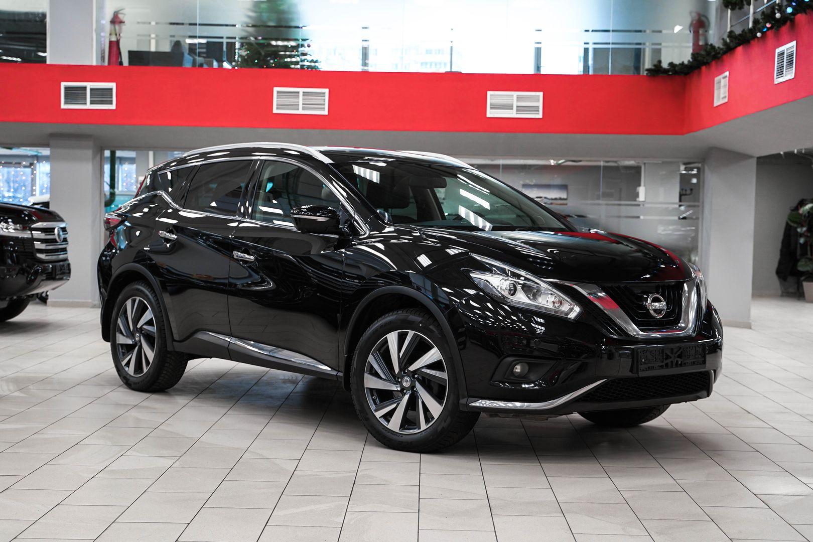 Nissan Murano 2019, черный, ДЦ Орехово