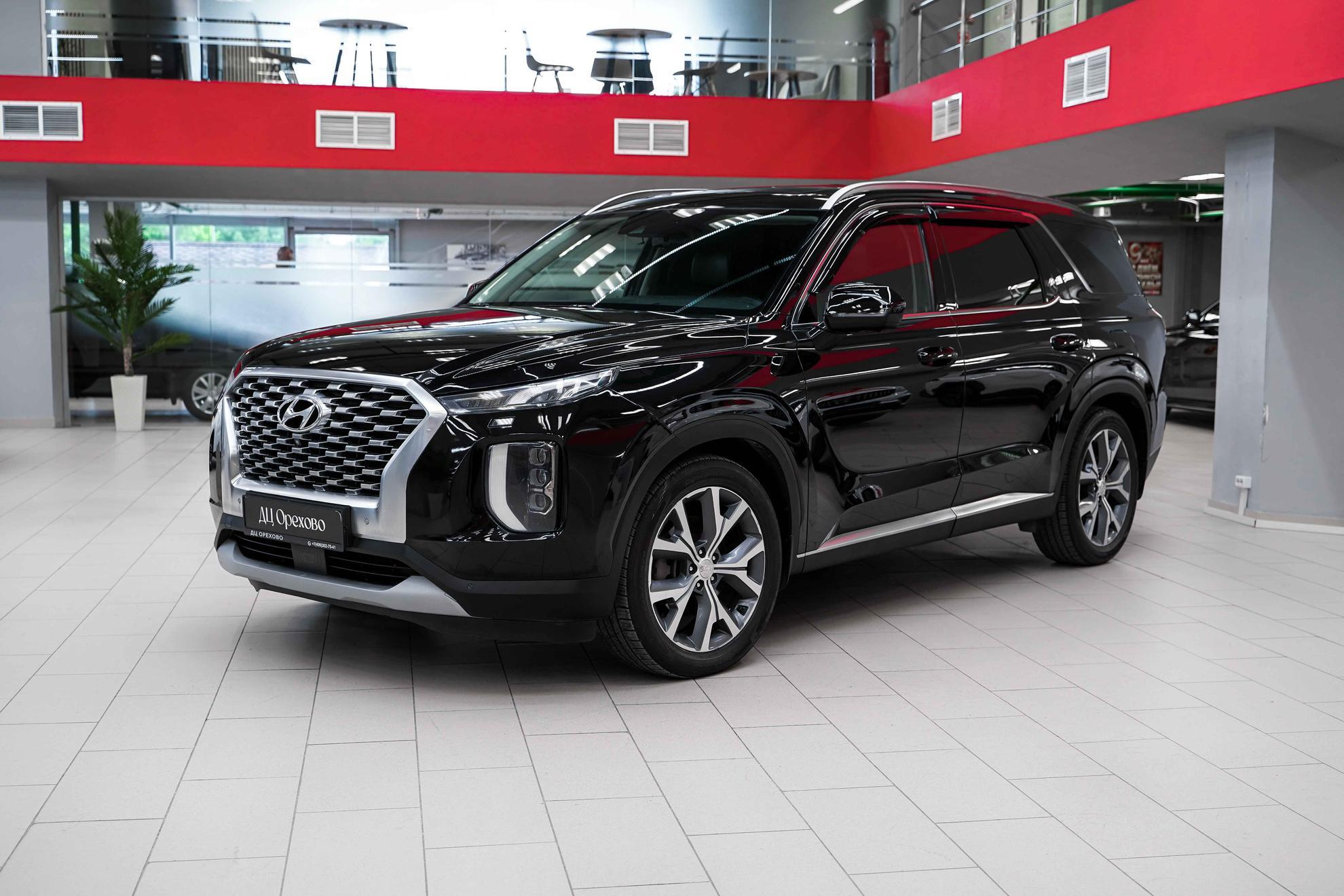Hyundai Palisade 2021, черный, ДЦ Орехово