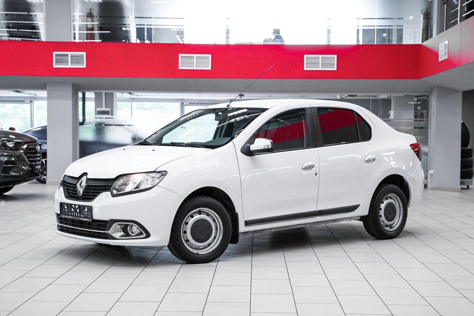 Renault Logan 2014, белый, ДЦ Орехово