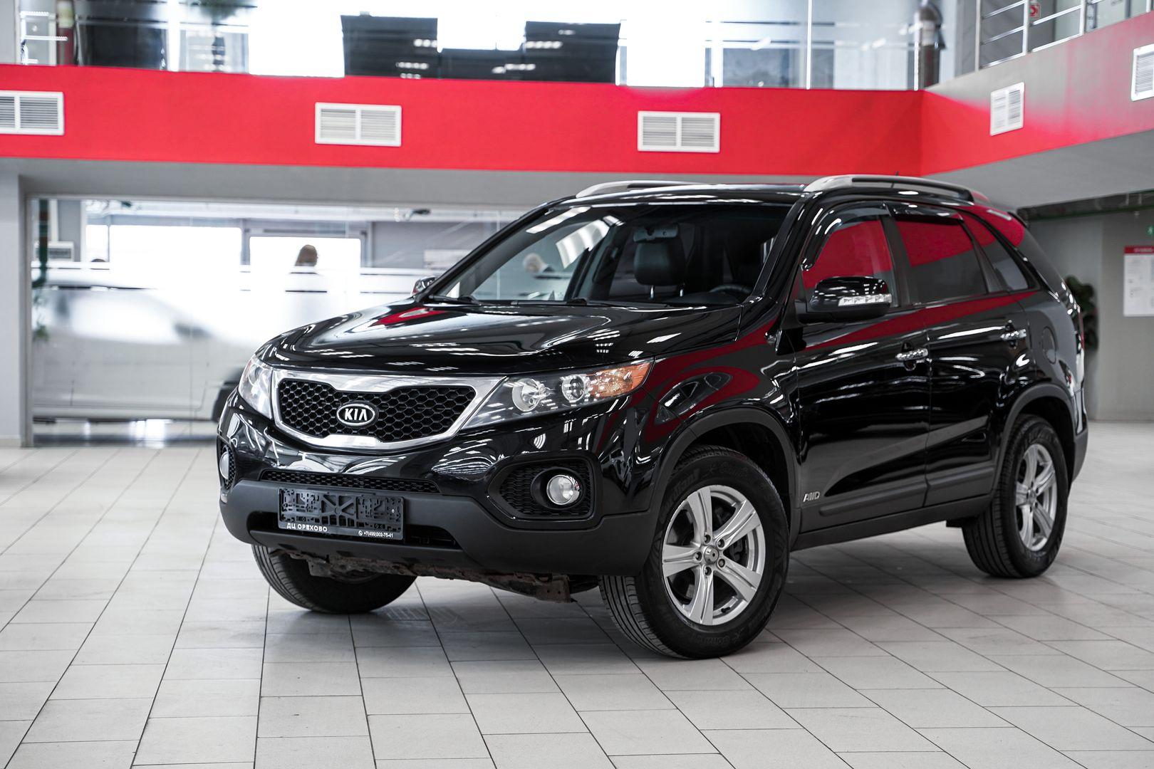 Kia Sorento 2012, черный, ДЦ Орехово