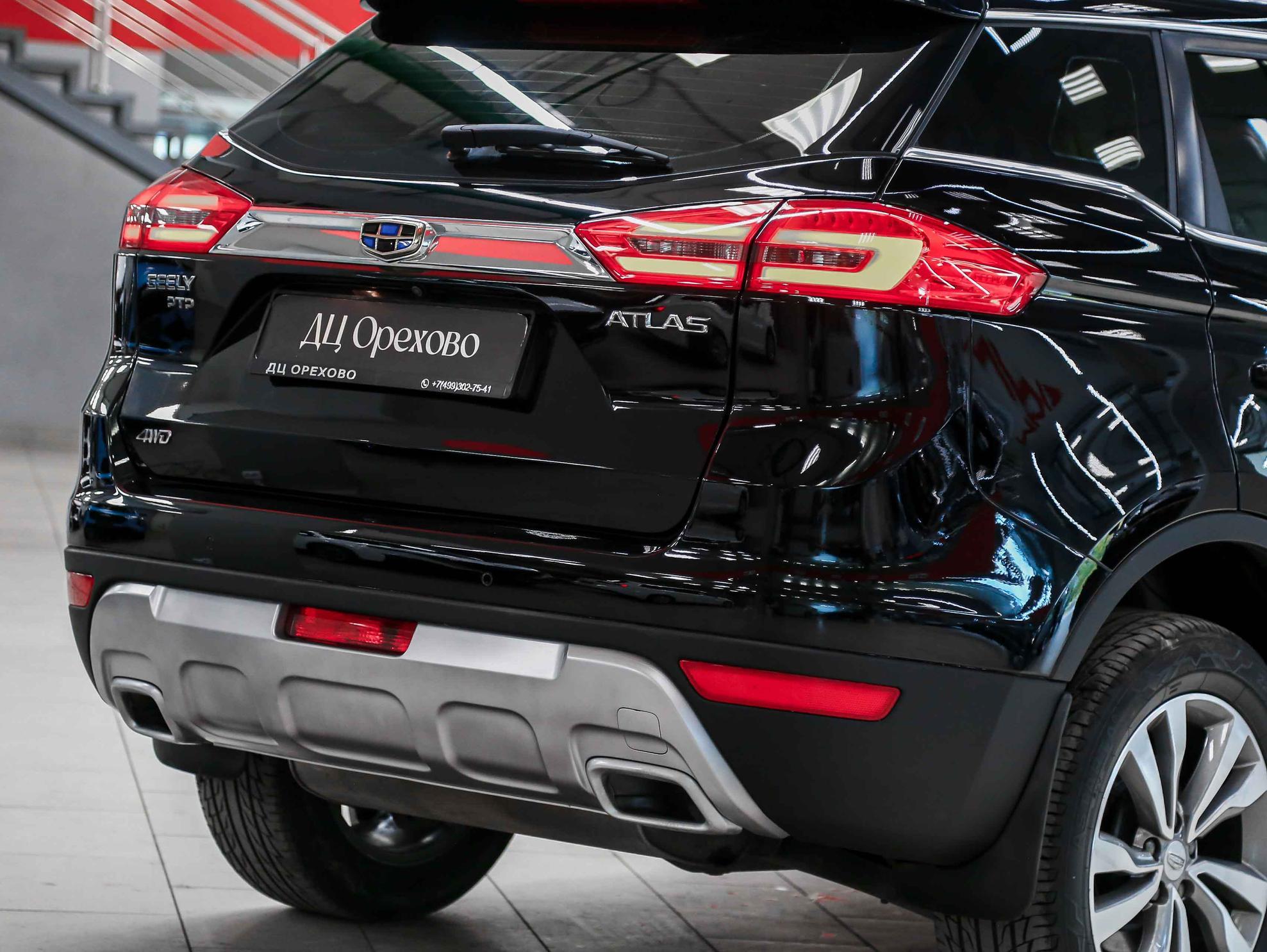 Geely Atlas 2019, черный, ДЦ Орехово