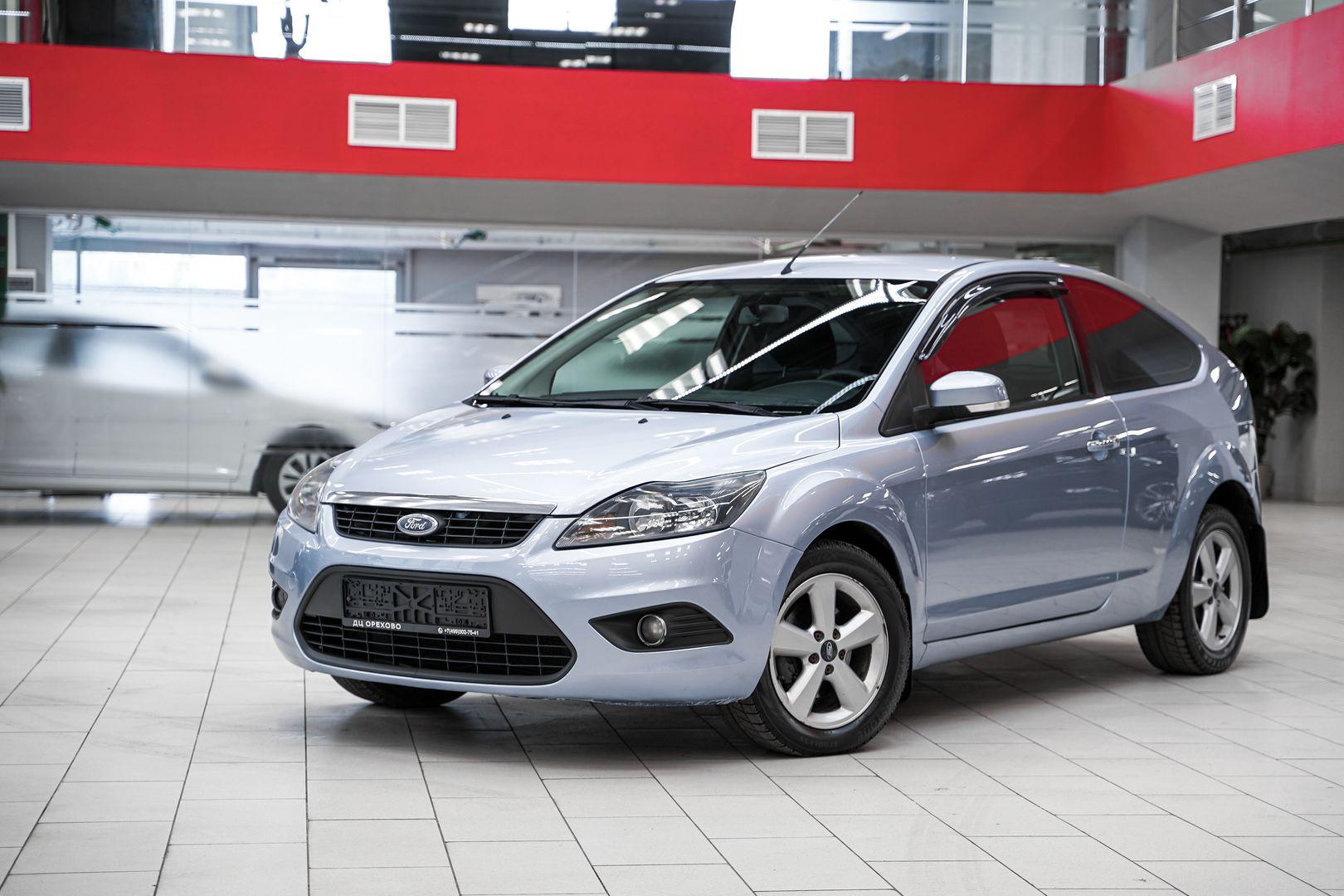 Ford Focus 2008, голубой, ДЦ Орехово