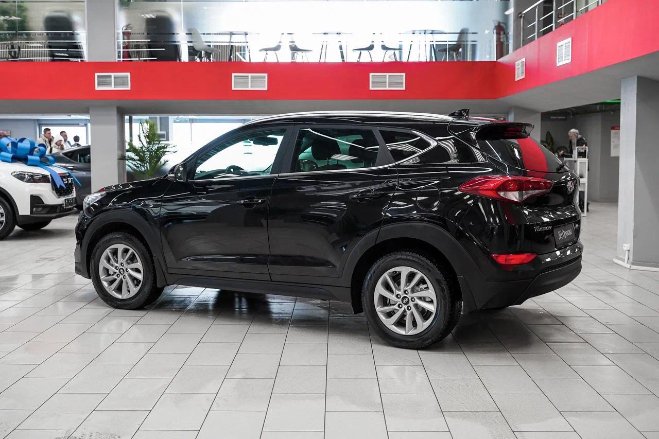 Hyundai Tucson 2017, черный, ДЦ Орехово