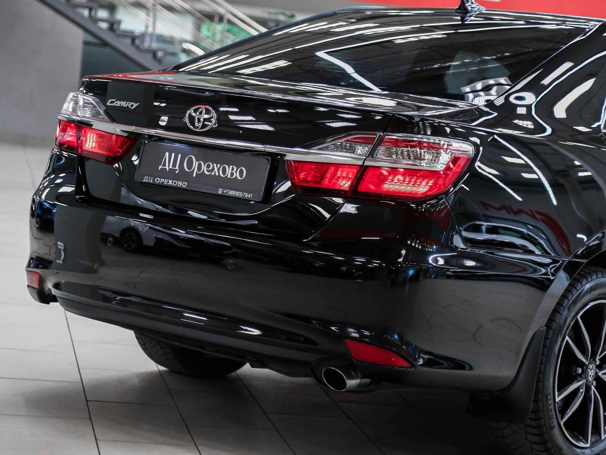 Toyota Camry 2018, черный, ДЦ Орехово