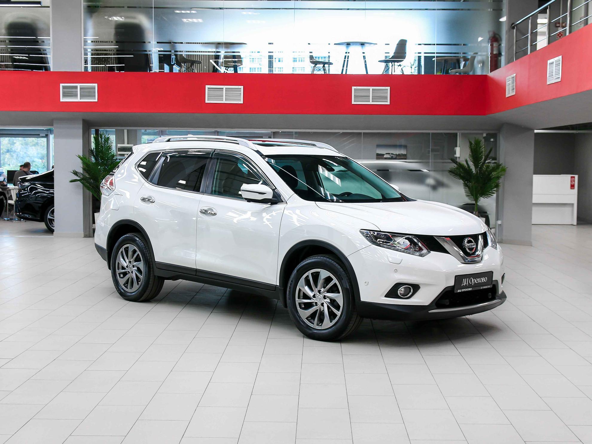 Nissan X-Trail 2018, белый, ДЦ Орехово