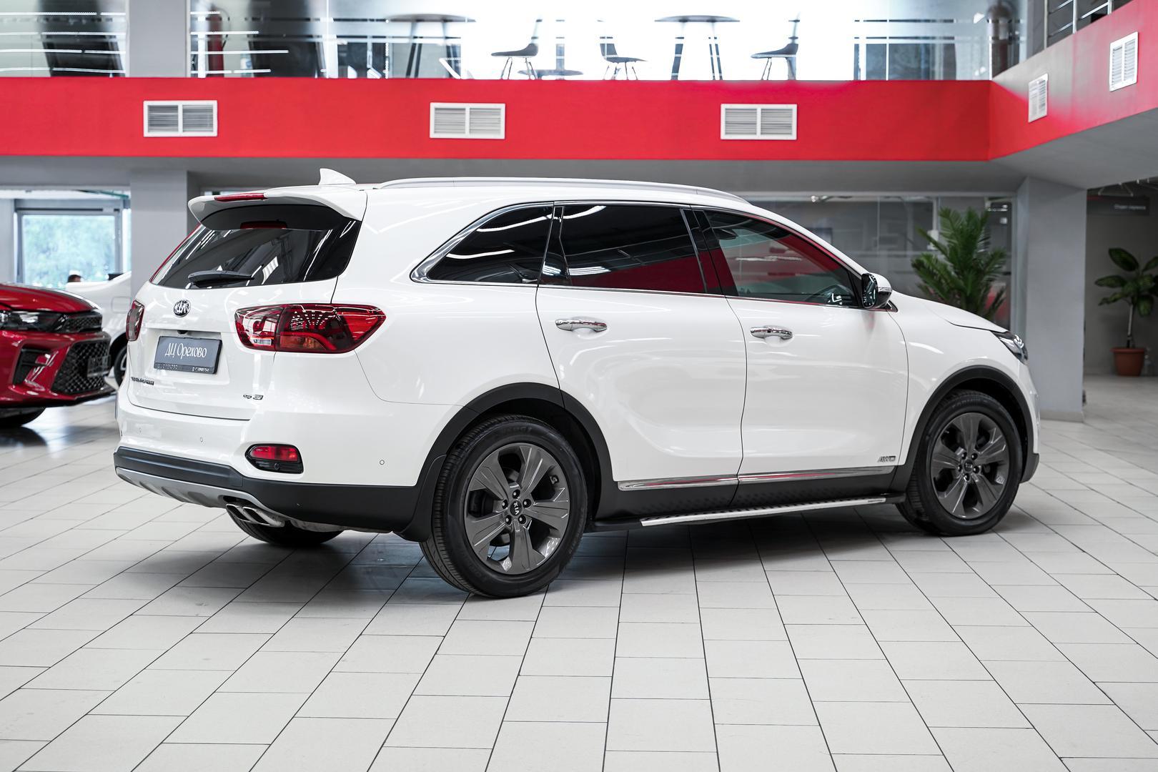 Kia Sorento 2018, белый, ДЦ Орехово