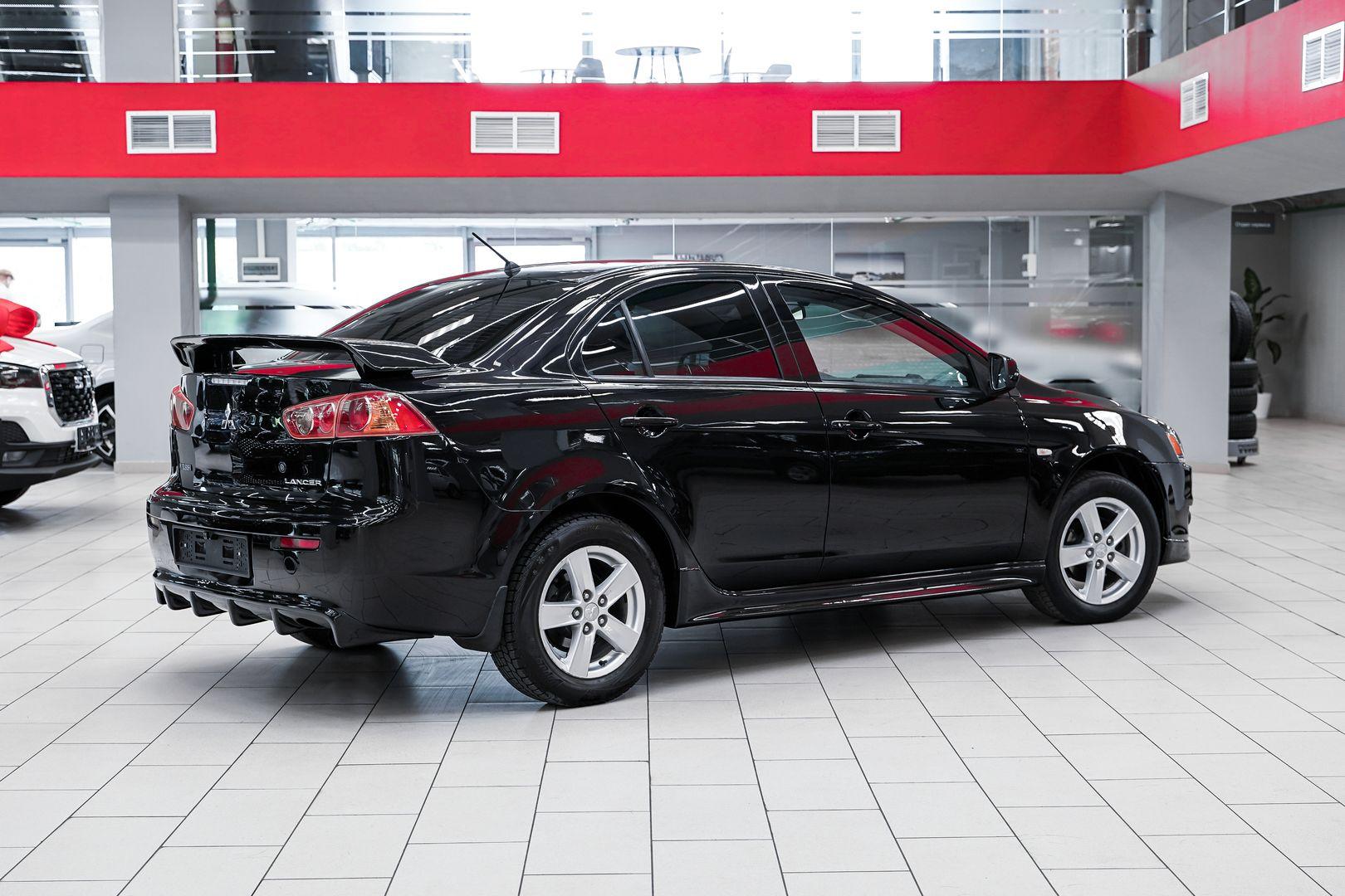 Mitsubishi Lancer 2008, черный, ДЦ Орехово