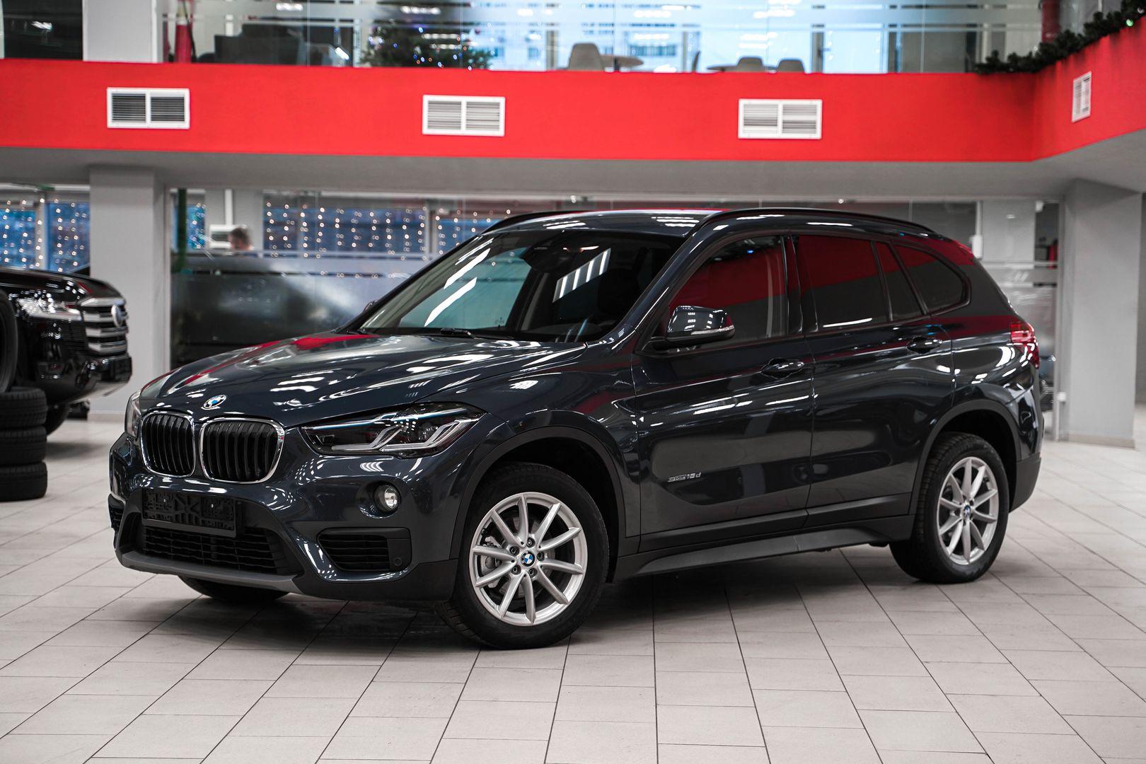 BMW X1 2017, серый, ДЦ Орехово