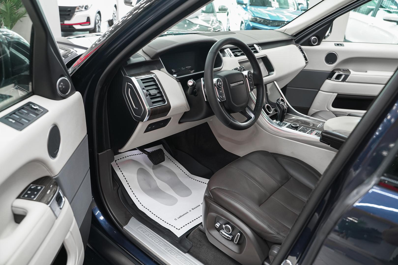 Land Rover Range Rover Sport 2017, синий, ДЦ Орехово