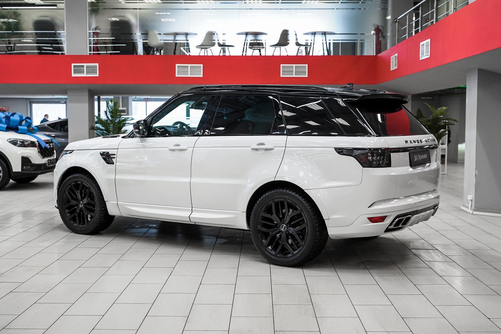 Land Rover Range Rover Sport 2016, белый, ДЦ Орехово
