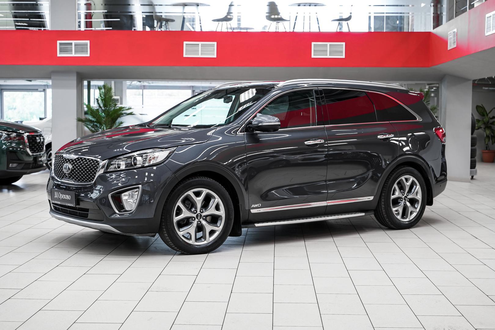 Kia Sorento 2016, серый, ДЦ Орехово