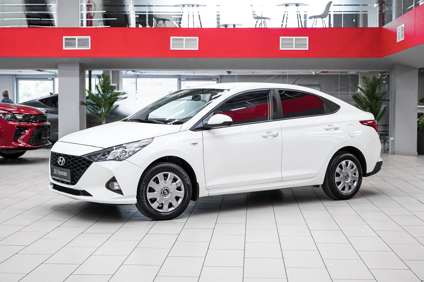 Hyundai Solaris 2020, белый, ДЦ Орехово