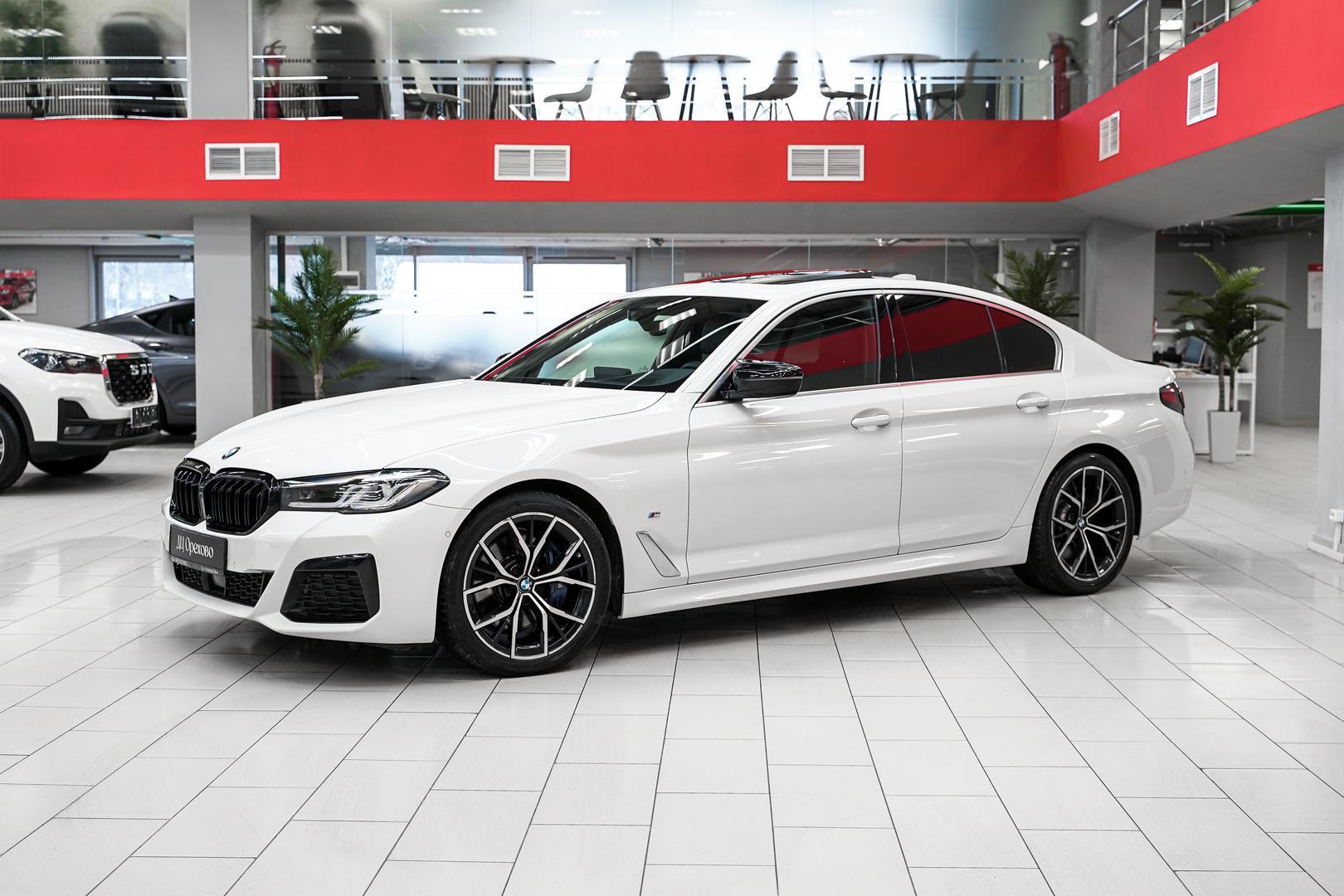 BMW 5 серии 2020, белый, ДЦ Орехово