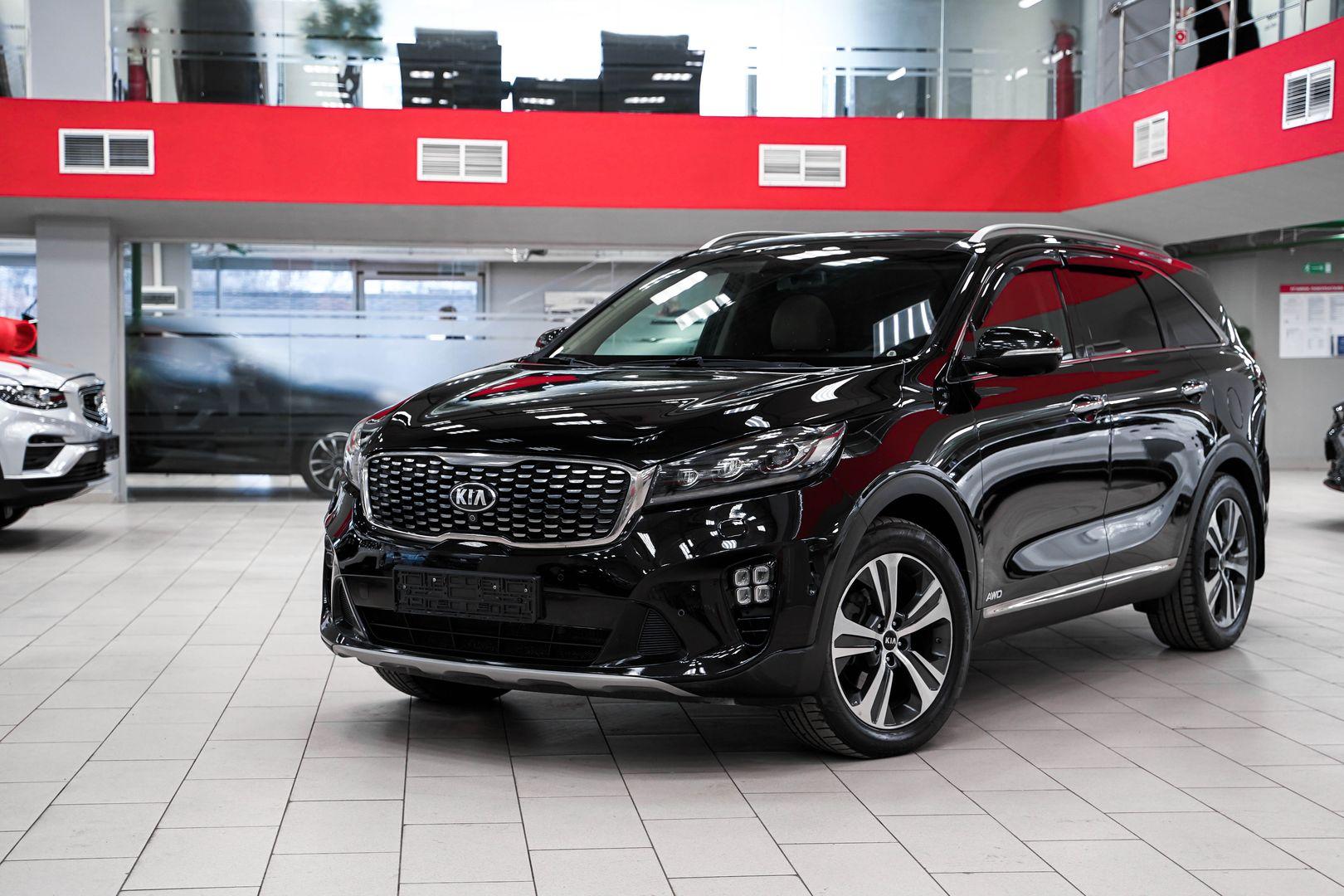 Kia Sorento 2018, черный, ДЦ Орехово