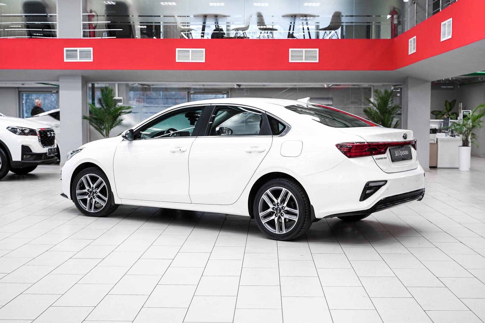 Kia Cerato 2018, белый, ДЦ Орехово