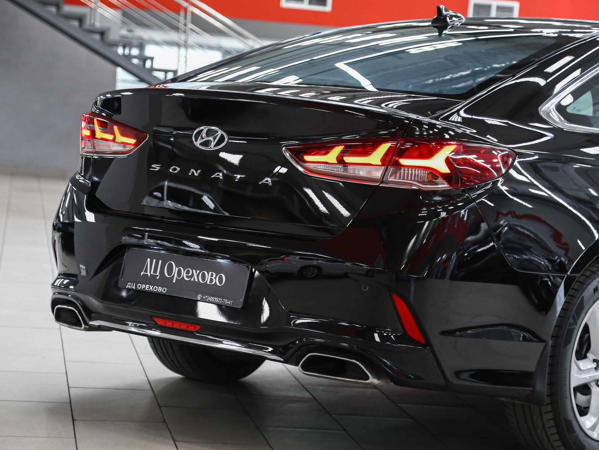 Hyundai Sonata 2017, черный, ДЦ Орехово
