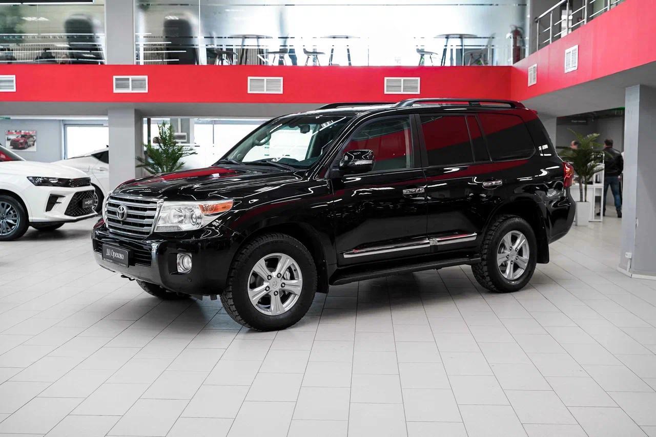 Toyota Land Cruiser 2012, черный, ДЦ Орехово