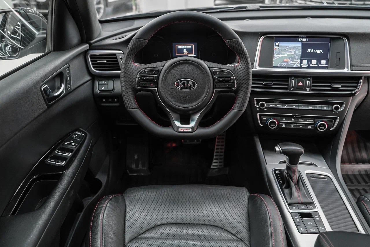 Kia Optima 2017, черный, ДЦ Орехово