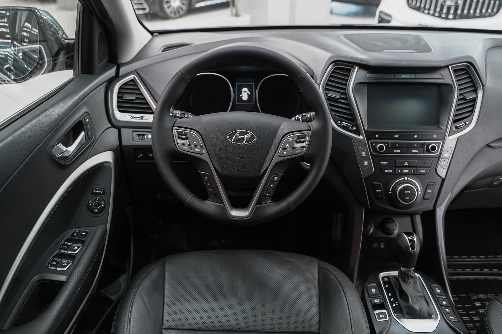 Hyundai Santa Fe 2018, синий, ДЦ Орехово
